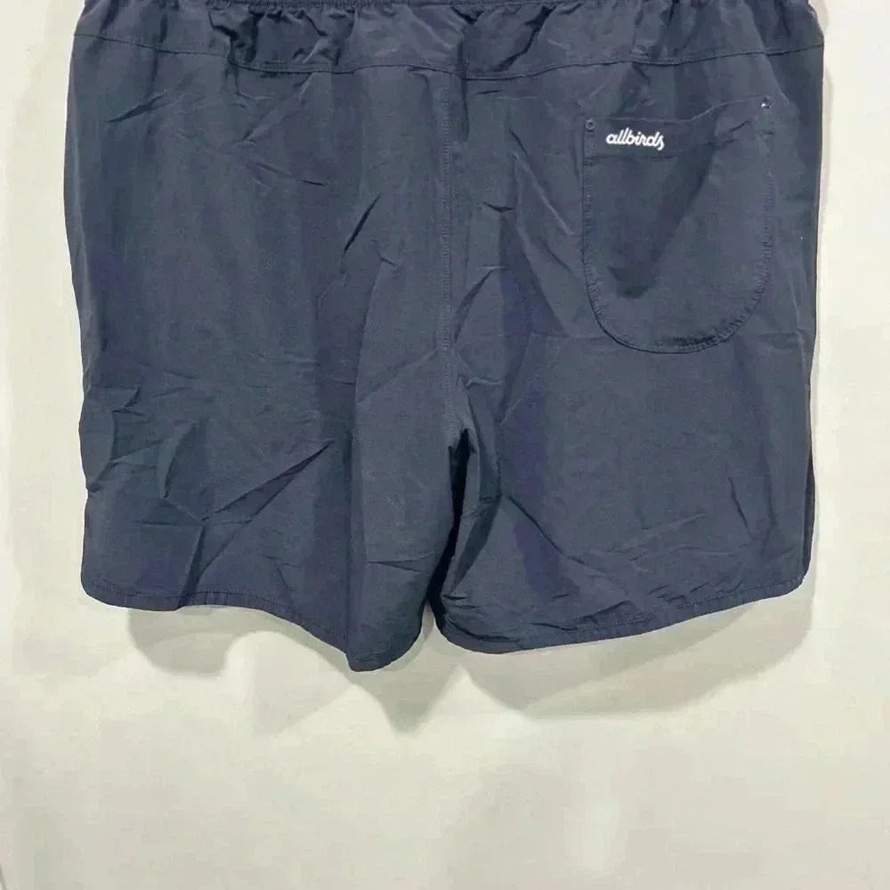 Allbirds Black Natural Wool Blend Run Shorts Men’s Size L - Picture 4 of 9